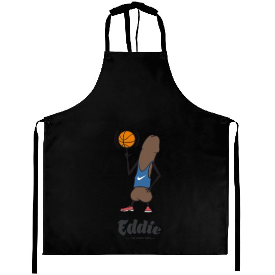 Eddie Funky Dick Basketball Aprons