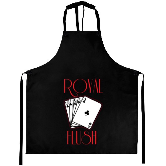 royal flush Aprons