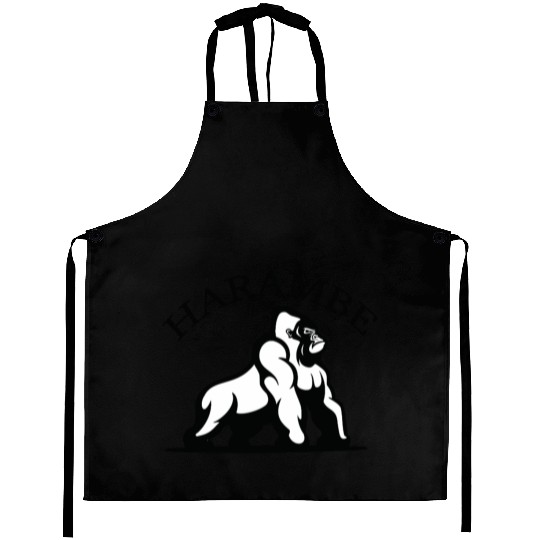 RIP Harambe Aprons