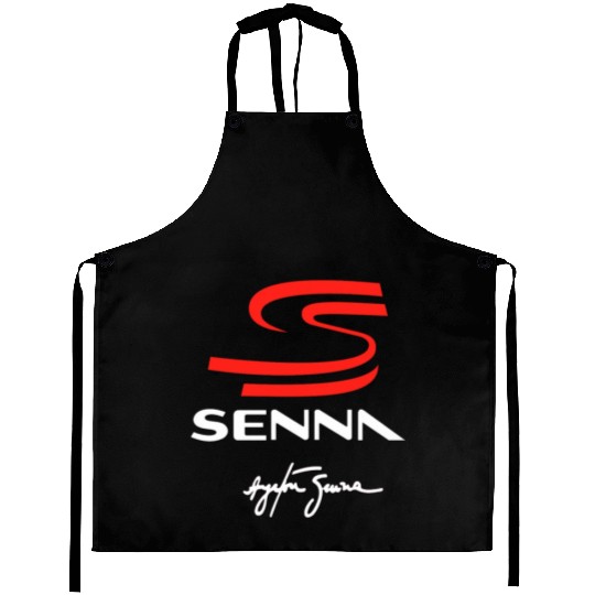 ayrton senna logo Aprons