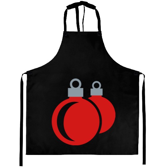 Christmas balls - xmas Aprons