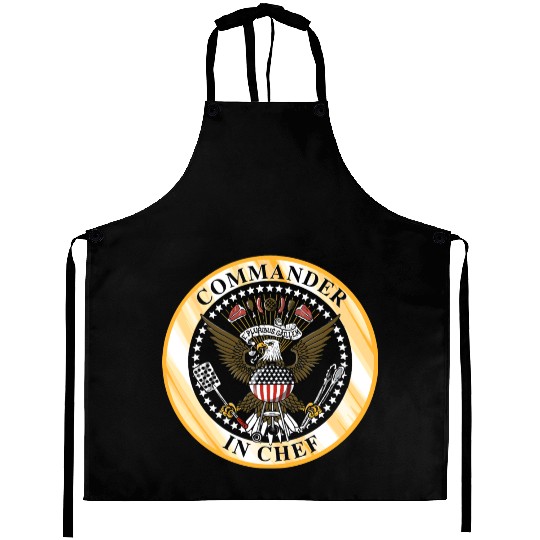 Commander in Chef Aprons