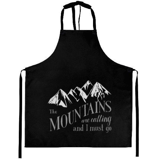 the mountains are calling Aprons