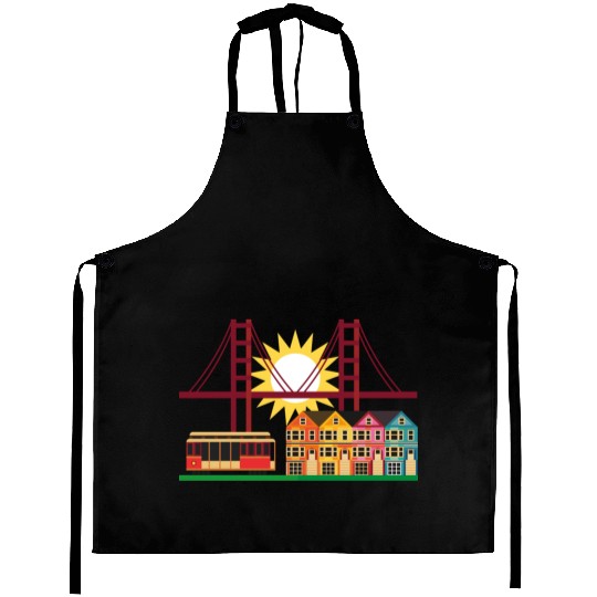 san francisco Aprons
