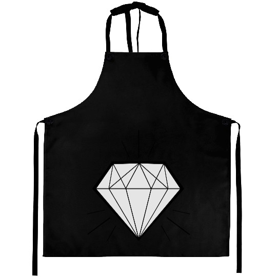 Diamond bling bling - swaggy Aprons