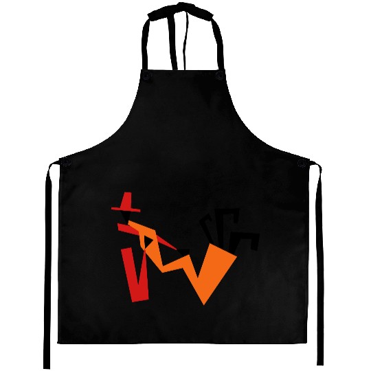 Trumpet Player Aprons