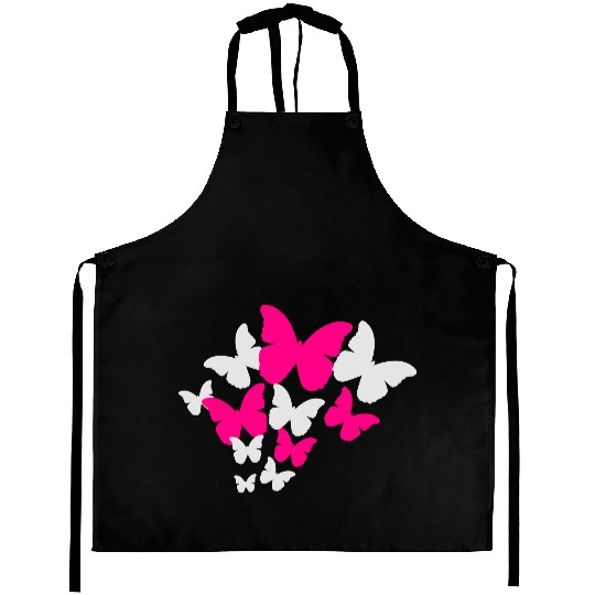 Butterflies Swarm Aprons