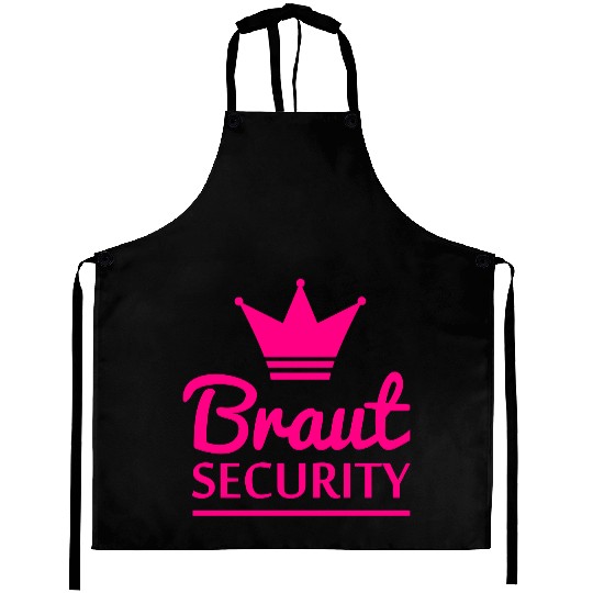 Bride security Aprons