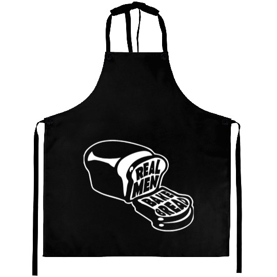 Real Men Bake Bread Aprons