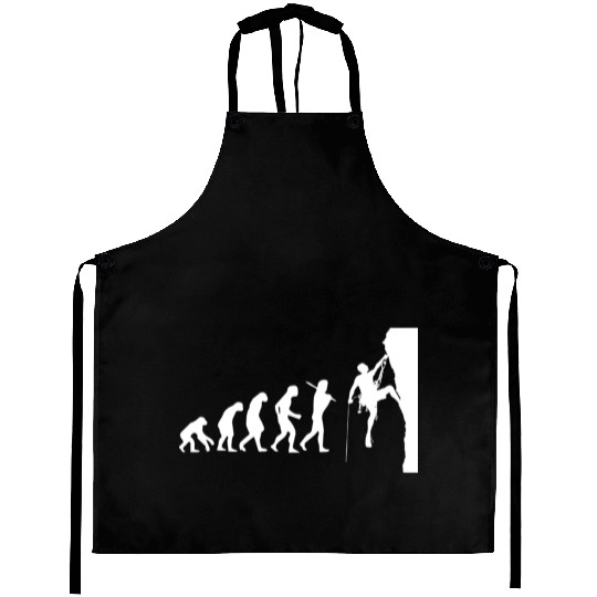 Climber Rock Climbing Climb Gift Christmas Aprons