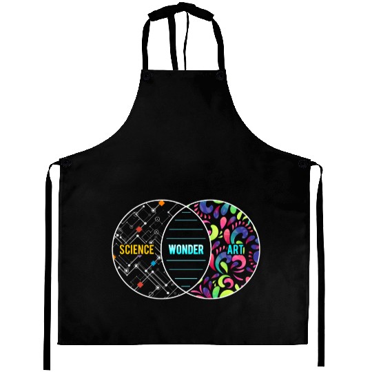 Science Wonder Art Overlapping Circles Gift Aprons