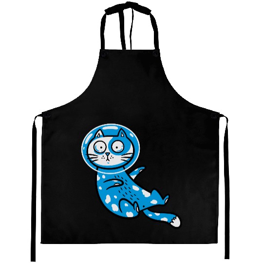 Space cat Aprons