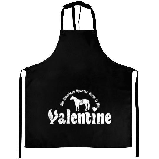 My Anti Valentine American Quarter Horse Aprons