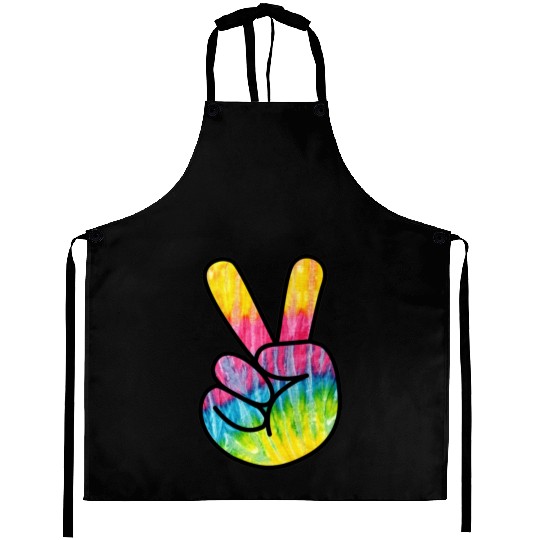 weltfrieden auf erden world peace on earth love170 Aprons