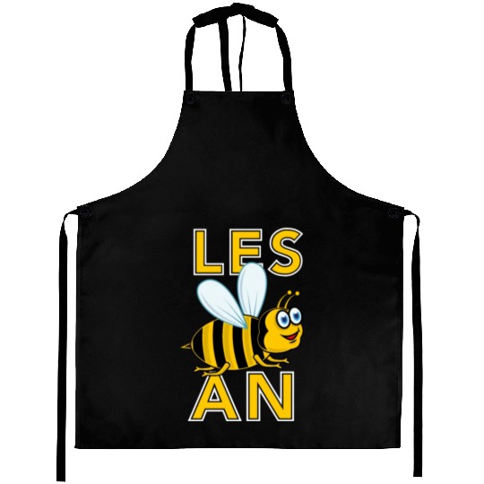 Funny Lesbian (Les Bee An) Honeybee Aprons