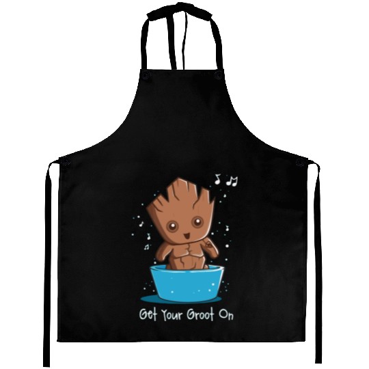 Get Your Groot On Aprons