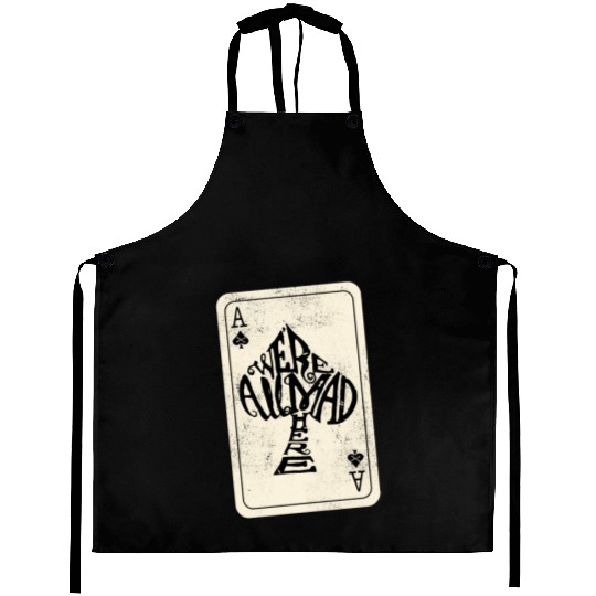 Alice in Wonderland | Ace Of Spades Were All Mad Here Aprons