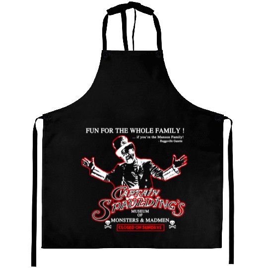 Captain Spaulding - Museum of monsters and madme Aprons