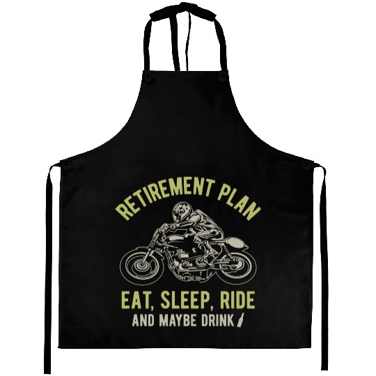 Motorcycle Retirement Plan Aprons