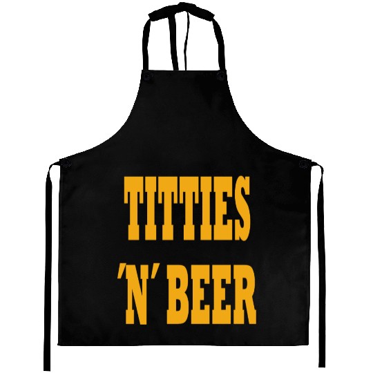 TITTIES N BEER Aprons