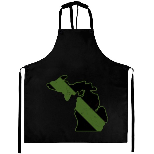 Game Warden CBP Michigan Border Patrol Park Ranger Aprons