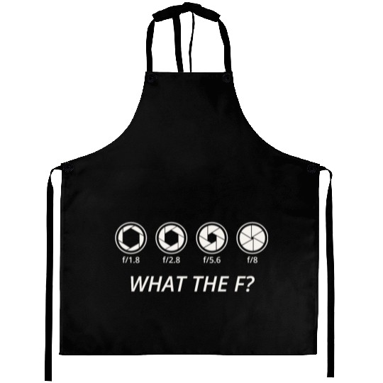 Funny Photography - Camera F-Number Photo Gift Aprons