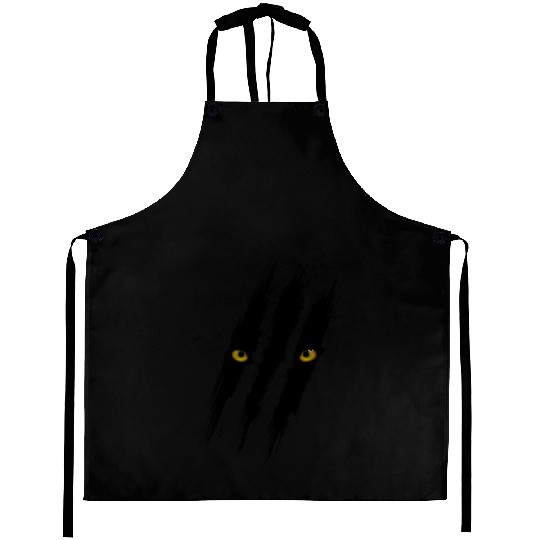 Black Panther Scratch Aprons