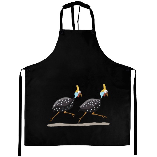 Guinea Fowl Aprons