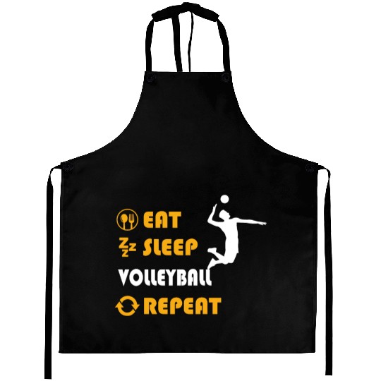 Volleyball - present for men and women Aprons