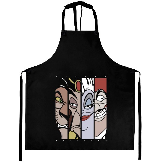 Disney Villains Lion King Hook Little Mermaid Alad Aprons