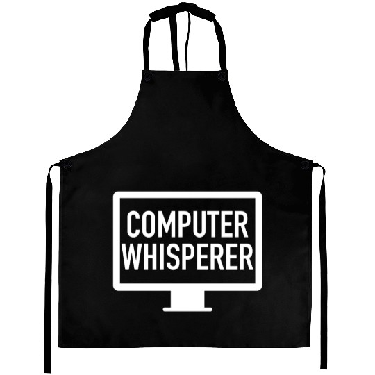 Computer Whisperer Tech Support IT Support IT Nerd Aprons