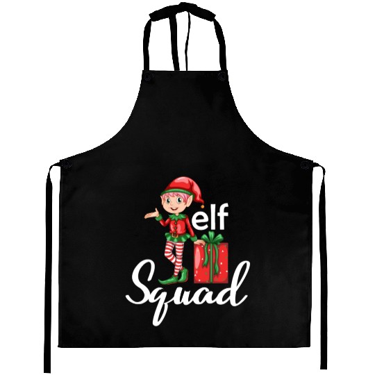 elf squad Aprons