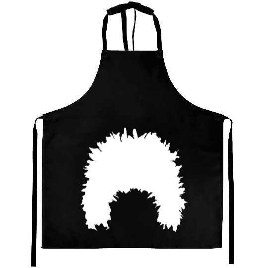 khabib nurmagomedov sheep hat no text white Aprons