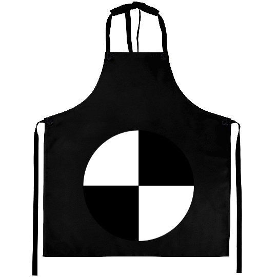 Crash Test Dummy Logo Aprons