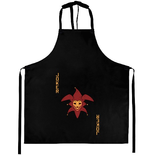 Joker Playing Card Aprons