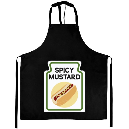 Spicy Mustard Aprons Halloween Costume Funny Party