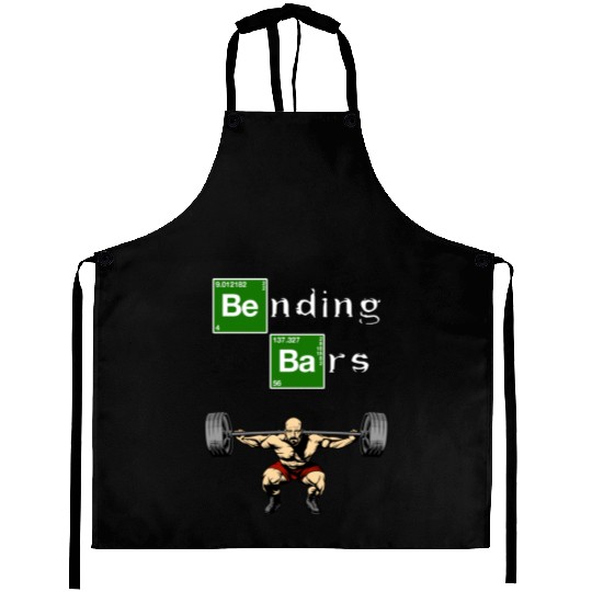 Bending Bars Walter White Gym Motivation Aprons