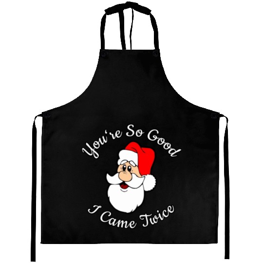 Adult Humor Naughty Dirty Santa Christmas Gift Aprons