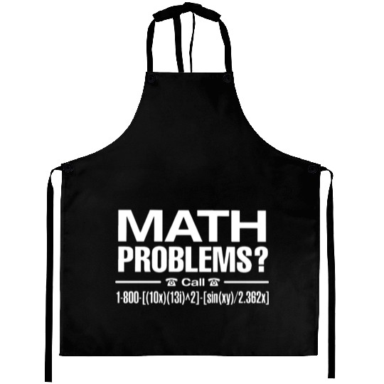 math problems call number student math Aprons