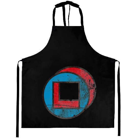 Square in Circle Aprons