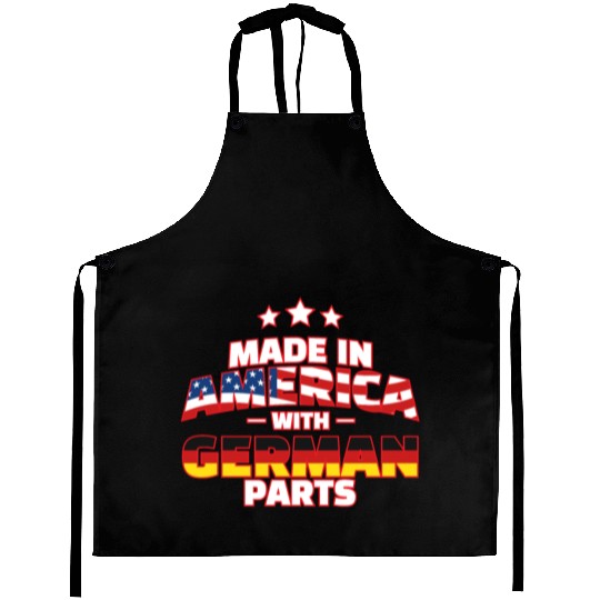 Made in America with German Parts Funny Germerican Aprons