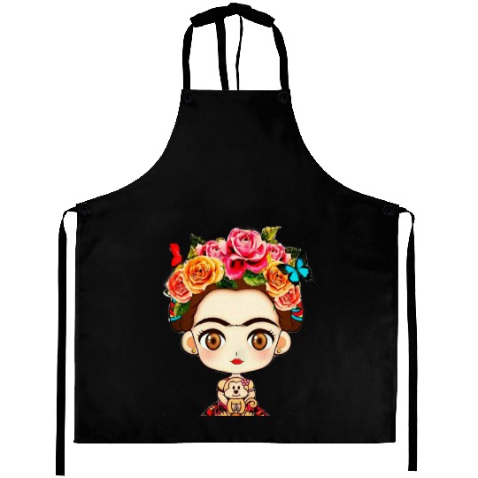 FRIDA KAHLO woman Aprons