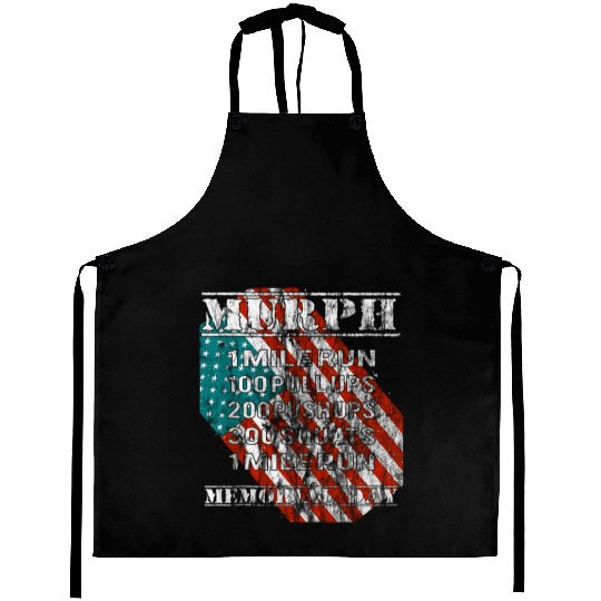 2019 Murph Challenge Memorial Day WOD Workout Gym Aprons