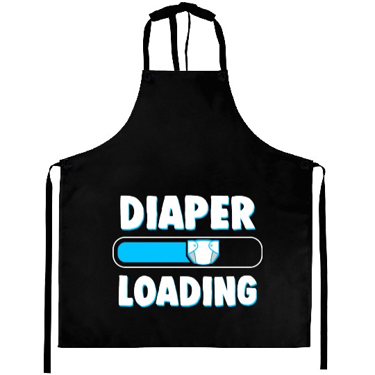 Funny Diaper Loading Design for Adults Kids ABDL Aprons