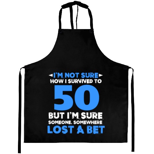 50th Birthday Aprons