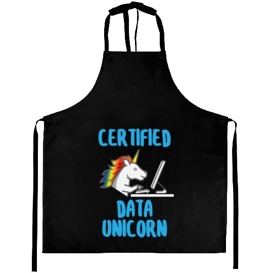 Certified Data Unicorn Aprons