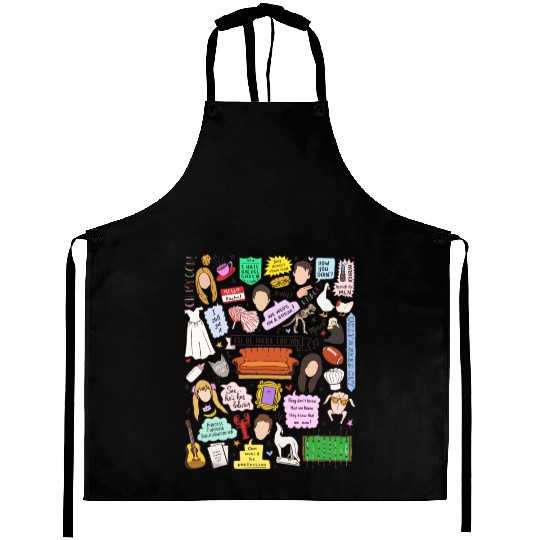 Friends Show Aprons