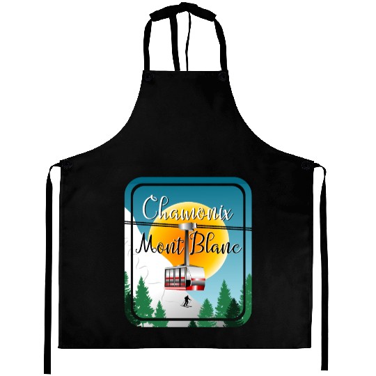 Skiing Mont Blanc Aprons