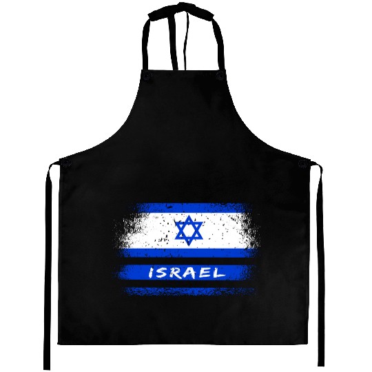Israel Vintage Flag / Gift Jerusalem Aprons