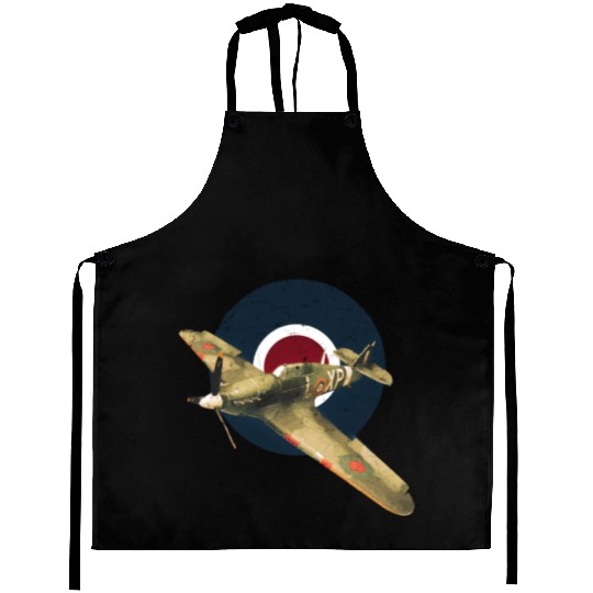 Hawker Hurricane RAF WW2 Fighter Plane Aprons